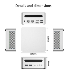 Sibolan 2025 AMD 8845HS Mini PC Chơi Game Máy Tính Để Bàn Hiệu Suất Cao Radeon 780M Ddr5 M.2 Không Thể Tưởng Tượng Chơi Game Kinh Nghiệm - Product Image 5