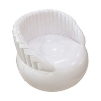 Sofá Inflable de PVC Flocado para el Hogar, Muebles Clásicos para Fiestas, Sofá Cama para Sala de Estar, 2026