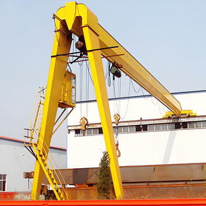 رافعة نصف جسرية أحادية العارضة بسعة 5 طن و10 طن و16 طن و<span class=keywords><strong>20</strong></span> طن مع رافعة كهربائية، حاصلة على شهادتي CE وISO - Product Image 5