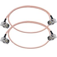 Câble d'extension d'antenne FPV coaxial RF, assemblage coaxial, SMA femelle vers SMA mâle, câble à angle droit, câble RG174 RG178, câble d'antenne