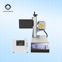 Máquina de Marcado Láser UV de Escritorio Modelo C, Procesamiento en Frío, Escáner Galvo de Alta Precisión para Grabado Fino en Vidrio, Acrílico y Plástico