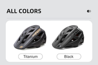 Casque VTT BATFOX Unisexe Dual Sport CE CPSC EN1078 NTA8776 – Casque de Vélo de Montagne Facile à Porter MA066-247/243