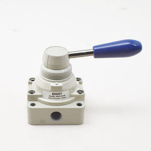 Valve Valve 4/2 cara 2 posisi 4 arah Manual pneumatik dioperasikan dengan tangan katup kendali putar katup tuas tangan - Product Image 4