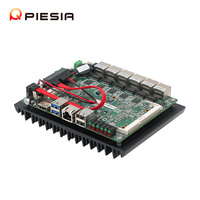 6LAN Computadora industrial y accesorios Core i5 CPU Dispositivo de Firewall de red 6 * I211 PC de firewall confiable
