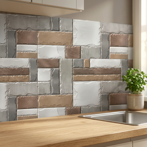 Carreaux muraux en céramique rustique mat 300x600mm avec finition numérique effet relief pour usage extérieur résistant aux acides - Product Image 6