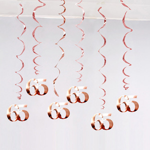 Ciondolo a spirale per festa di compleanno in stile moderno in 6 pezzi per Design ispirato all'età digitale di 18-90 anni - Product Image 6