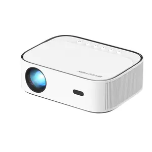 Proyector de cine en casa Byintek K45 con 700 lúmenes, resolución de 1920*1080, WiFi, enfoque automático, lámpara LED/LCD, Control remoto ESTÉREO