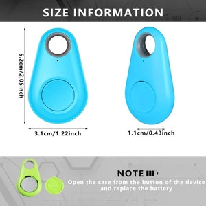 Traceur GPS intelligent anti-perte pour animaux de compagnie, mini localisateur étanche, accessoires pour collier de chien <span class=keywords><strong>et</strong></span> de chat, pour enfants, voitures, portefeuilles, clés - Product Image 4