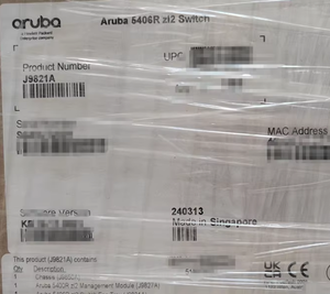 Commutateur modulaire de couche 3 Aruba 5406R Zl2 <span class=keywords><strong>J9821A</strong></span>, 6 emplacements, 2 Tbps, faible latence, pour centre de données d'entreprise et campus - Product Image 4