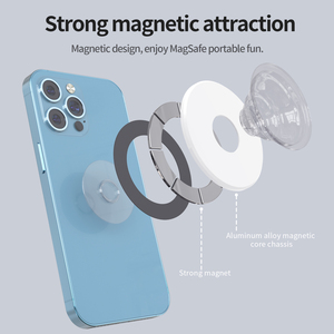 Supporto per Telefono Portatile in Lega di Alluminio con Forte Ventosa Magnetica, per Vari Scenari d'Uso, Vendita all'Ingrosso - Product Image 2