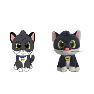 CustomPlushMaker ตุ๊กตาสั่งทำพิเศษ ตุ๊กตาขนนุ่มน่ารัก ตุ๊กตาทำมือขนาด 30 ซม. ตุ๊กตา Kpop ทำมือ ตุ๊กตาสั่งทำพิเศษ - Product Image 1