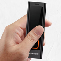Enregistreur audio numérique portable Petit dictaphone avec fonction rechargeable Format WAV et MP3