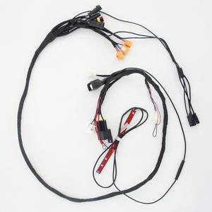 定制踏板车线束，带发光二极管灯和插座，质优价廉的电缆组件 - Product Image 5