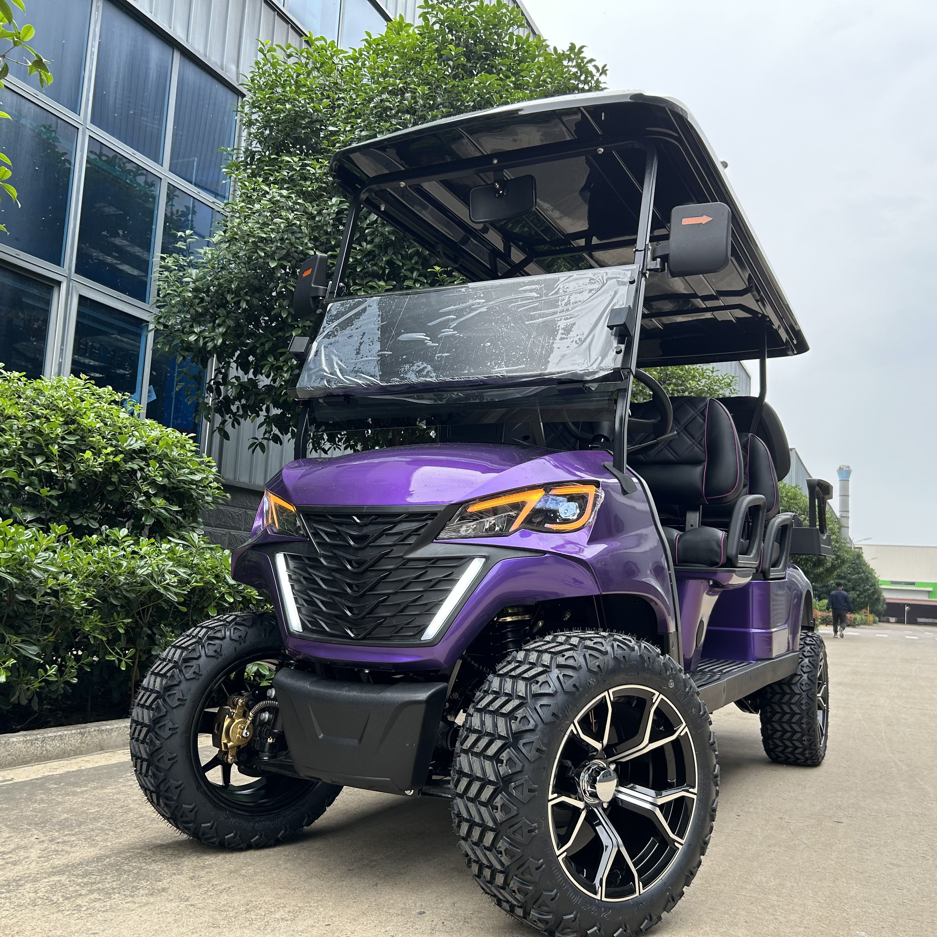 Factory Direct Sales 72v 6 Seater Golf Cart Ac Motor Folding Usa Golf Carts