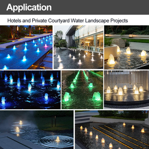 Projecteur LED RGB intégré en acier inoxydable 304, lumière annulaire submersible <span class=keywords><strong>pour</strong></span> <span class=keywords><strong>piscine</strong></span> extérieure et décoration de bassin, fabricant d'origine - Product Image 4