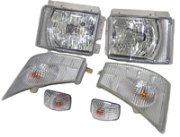 Vente en gros 4HK1 Phare Coin Lampe et Lampe Latérale 8-97585173-9 8-97410181 8-97410180-1 Lampe Phare pour ISUZU 700P NPR