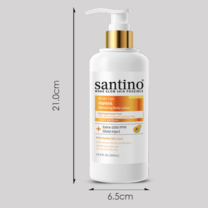 Lotion corporelle éclaircissante <span class=keywords><strong>et</strong></span> nourrissante à base <span class=keywords><strong>de</strong></span> plantes antioxydante pour la peau avec vitamine E pour améliorer le teint irrégulier <span class=keywords><strong>de</strong></span> la peau - Product Image 6
