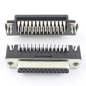 ACON D-SUB DB 25 פינים נקבה זווית ישרה מתאם מחבר PCB DBR41-251F315