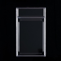 Boîtes de protection transparentes en plastique pour cartes de sport et cartes à collectionner, protection UV 100%, épaisseur 10mm, 95g, pour cartes gradées 35PT et 180PT