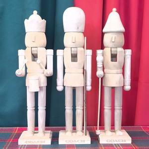 DIY - Marionnette <span class=keywords><strong>Soldat</strong></span> <span class=keywords><strong>Casse</strong></span>-<span class=keywords><strong>Noisette</strong></span> en Bois Brut Non Peint de 30 cm pour Décoration et Peinture DIY - Product Image 1