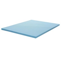 Surmatelas en mousse à mémoire de forme respirante et ventilée, infusée de gel, pour la maison, l'hôtel et les camping-cars, fabriqué sur mesure en usine