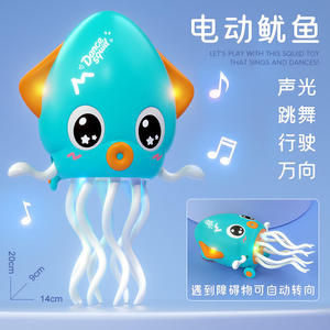 Nuovo Design: Giocattolo Polpo Danzante in Plastica, Ricaricabile, Elettrico, che Cammina e si Sposta, Giocattolo Sensoriale a Forma di Calamaro/Seppia per Bambini - Product Image 2