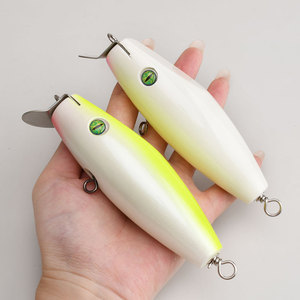 TEASER OEM WD01 105cm/50g Leurres de pêche en eau salée, popper flottant pour la pêche en surface, leurres en bois - Product Image 6