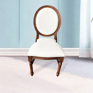 Golden Wedding Auditorium Banquet <b>Chair</b> Light Luxury Soft Bag <b>Dining</b> <b>Plastic</b> Back Hotel <b>Dining</b> Table Banquet <b>Chair</b> - Product Image 3