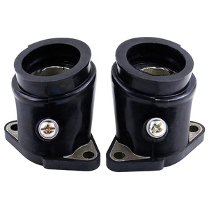 2 pièces adaptateur d'admission de pièces de <span class=keywords><strong>moto</strong></span> Interface de carburateur pour Honda <span class=keywords><strong>Rebel</strong></span> CA250 CMX250 CMX250C CB125 CBT125 - Product Image 1