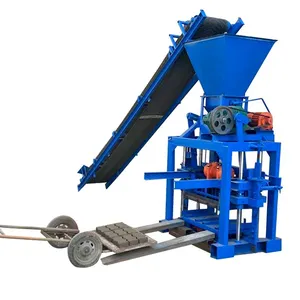 Small investment high profit cheap cement brick making machine QTJ4-30A price list of concrete hollow block making machine