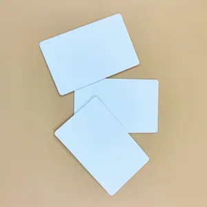 Personnalisé CR80 plastique PVC Contact ou sans contact Rfid Smart Uid Card/cartes d'identité et IC Smartcard/carte de suivi personnalisée