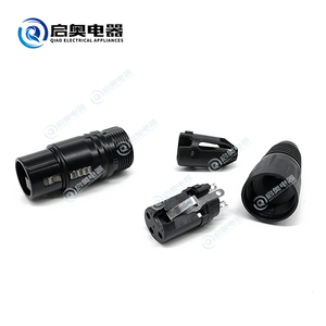 Thiết bị video âm thanh chuyên nghiệp Qiao YPC-1080 Mô hình pháo cắm 3 lõi XLR nam và nữ mạ bạc Đồng pin kết nối - Product Image 4