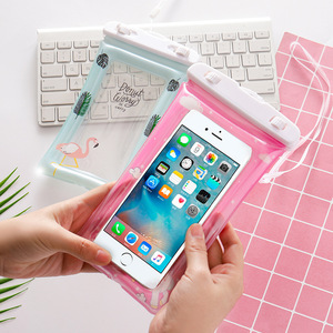 Funda impermeable para teléfono, transparente, sellable, para Iphone, con cordón, cubierta para natación y buceo al aire libre, accesible con pantalla táctil - Product Image 1