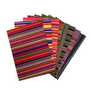 Trendy Folk-Fábrica de tela de rayas de algodón de diseño personalizado al por mayor con servicio de procesamiento de corte personalizado que incluye espuma Eva - Product Image 2