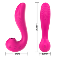S-HANDE Sexspielzeug Klitoris-Saugvibrator G-Punkt Klitoris-Stimulator Saugvibrator für Frauen