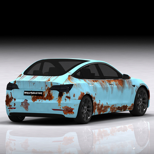 Wrapmaster Film de protection de voiture personnalisé en PVC anti-rayures, anti-UV et anti-IR, changeant de couleur et résistant au sable - Product Image 3