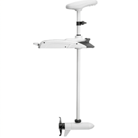 Moteur électrique de pêche à la traîne Riptide Terrova à montage sur coque avec GPS, Spot-Lock – 80 lb. Thrust, 60 pouces. Axe, eau salée