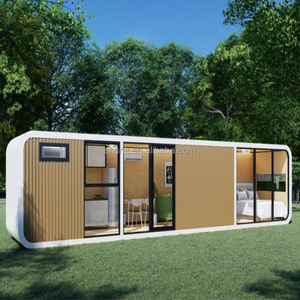 Hersteller von Apple Cabin Fertighaus-Pods, 40-Fuß-Containerhaus mit 4 Schlafzimmern, Küche und Wohnzimmer zum Verkauf - Product Image 1