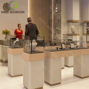 Diseño de Exhibición de Joyería para Pared, Kiosco de Joyería, Vitrina, Decoración de Tienda de Joyería, Diseño de Tienda - Product Image 6