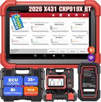 Herramienta de Diagnóstico Bidireccional LAUNCH CRP919X BT 2026, Codificación de ECU, Escáner OBD2, Diagnóstico de Todos los Sistemas con CAN FD, DoIP, FCA AutoAuth