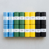 Sacs poubelles compostables à cordon, sacs à ordures biodégradables, sacs à déchets écologiques personnalisés en plastique