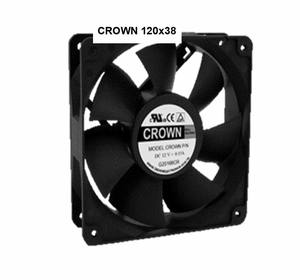 Ventilateur axial DC centrifuge Crown 12038 T1 pour lave-vaisselle - Product Image 3