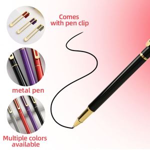 High-Grade Neutral MANMU Office Stationery Set Black Ballpoint Metal <b>Pen</b> Business <b>Gifts</b> Digital Printing Novelty 1.0mm Model 808 - Product Image 3