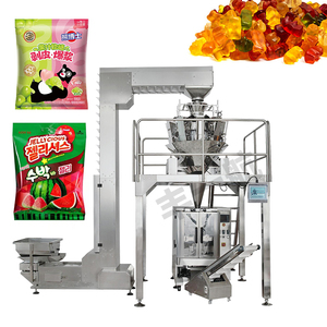 Bột Yến mạch cán yến mạch Flakes multihead trọng lượng điền vào Máy Đóng Gói Ăn Sáng lúa mì Ngũ Cốc Hạt máy đóng gói - Product Image 1