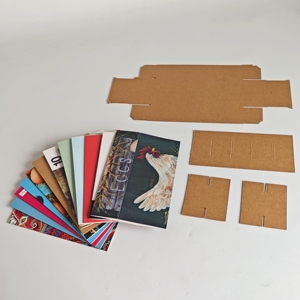 Caja de Regalo de Cartón Corrugado Kraft Personalizada Ecológica de Alta Calidad, Portátil y Reutilizable para 10 Huevos Frescos - Product Image 6