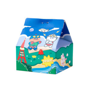 Dessin animé mignon ours et lapin poche lait Carton mémo créatif amovible mémo papier 200 feuilles - Product Image 4