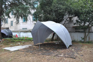 Toldo protector de lona y casa de carretera para tienda de campaña, toldo protector contra la lluvia y el Sol, para caza, viajes por tierra y uso en la playa, a la venta, al por mayor - Product Image 4