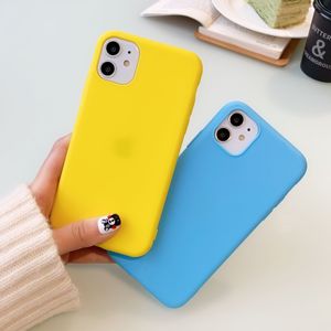 Custodia protettiva antiurto <span class=keywords><strong>in</strong></span> TPU opaco morbido e sottile per <span class=keywords><strong>iPhone</strong></span> 6 7 8 Plus X XS XR <span class=keywords><strong>11</strong></span> 12 13 14 Pro Max custodia <span class=keywords><strong>in</strong></span> <span class=keywords><strong>Silicone</strong></span> - Product Image 5