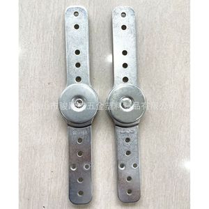 Furniture Hinge 90-180 Degree Adjustable 5 Position Round Flat Iron Electroplating Surface Mount Multi Angle <b>Sofa</b> <b>Bed</b> Coffee - Product Image 1