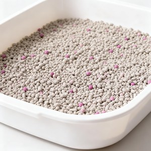 Litière pour chat en bentonite agglomérante, forme ronde, granulés minéraux de charbon actif écologiques, 0,5 mm, contrôle des odeurs, livraison rapide - Product Image 2
